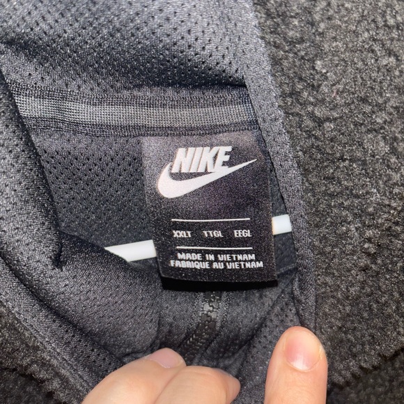 Nike Men's Black Performance Jacket XXLT 2XLT - Picture 3 of 4